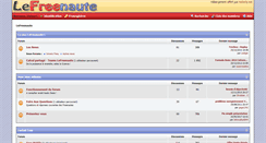 Desktop Screenshot of lefreenaute.net