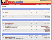 Tablet Screenshot of lefreenaute.net